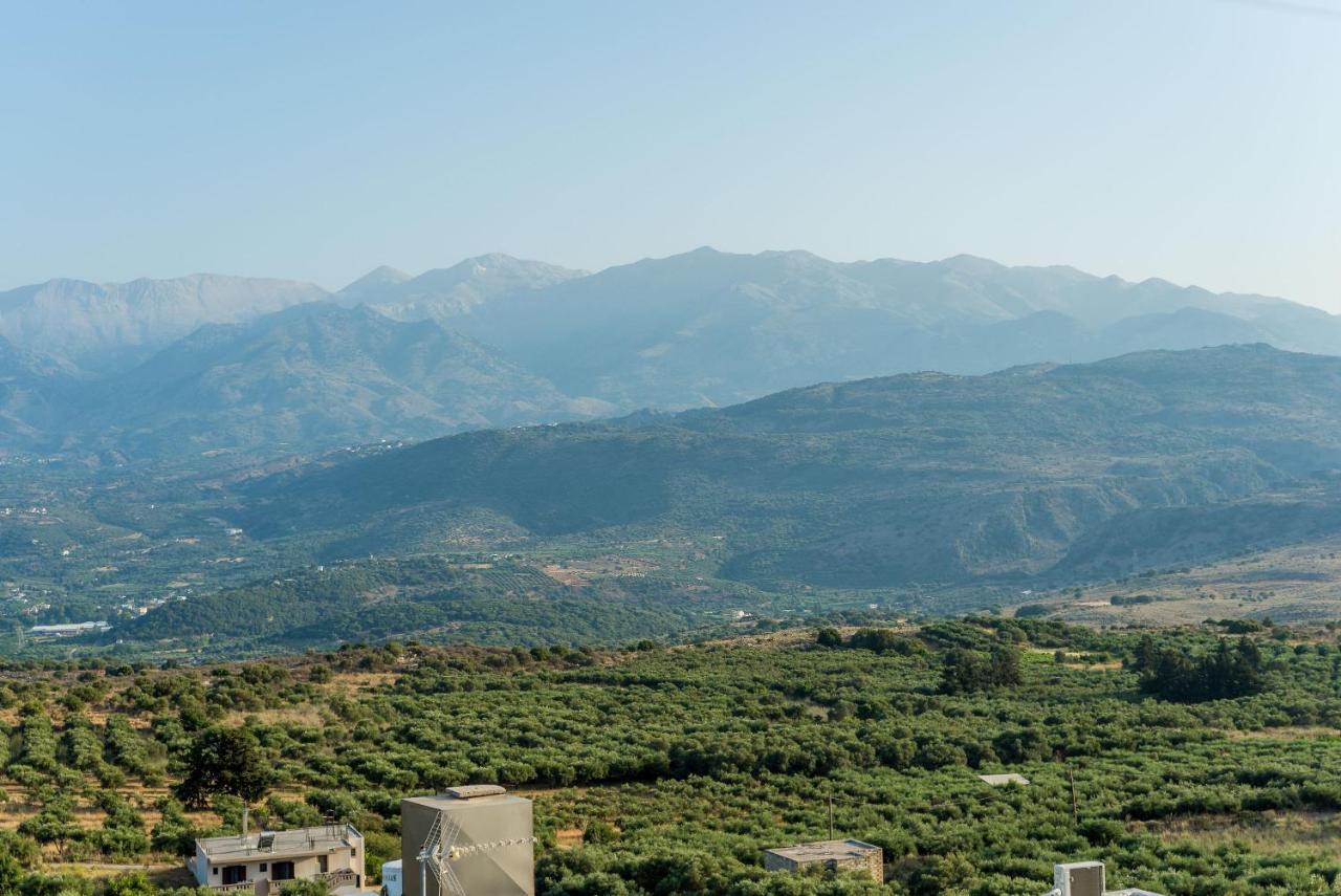 Bella-Maria At Aptera With Mountain And Sea View !! Khania Eksteriør bilde